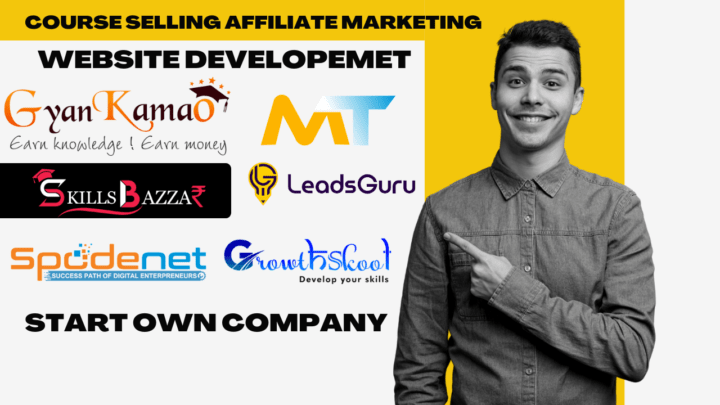 Start Your Own Course Selling Website  Like GyanKamao Millionaire Track SkillsBazzar LeadsGuru Spodenet Growthskool
