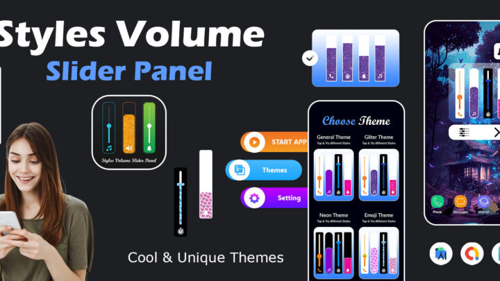Styles Volume Slider Panel – Android App Source Code