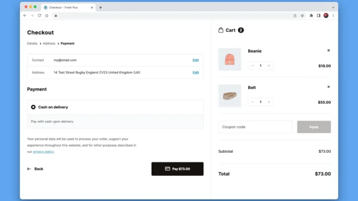 Iconic Flux Checkout for WooCommerce v2.13.0 Plugin