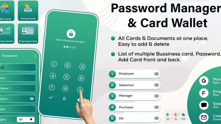 Password Manager – Android App Source Code