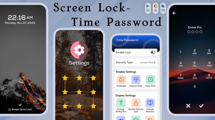 Timelock Screen – Android App Template