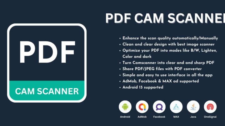 PDF Cam Scanner – Android App Source Code