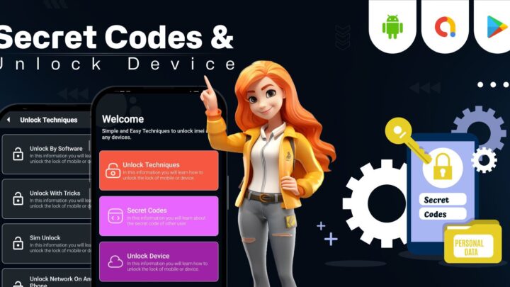 Secret Codes and Unlock Device - App Source Code