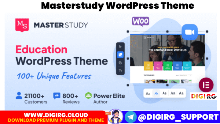 Masterstudy – Education Center WordPress Theme download