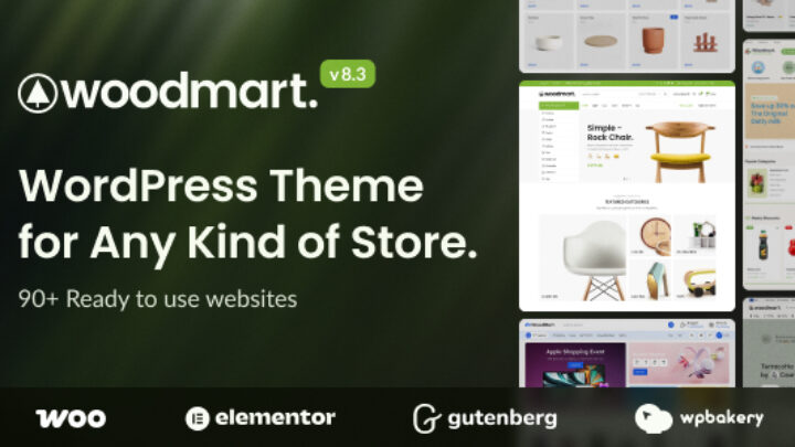 WoodMart – Multipurpose WooCommerce Theme