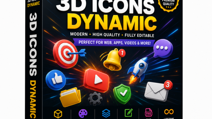 3D Icons dynamic