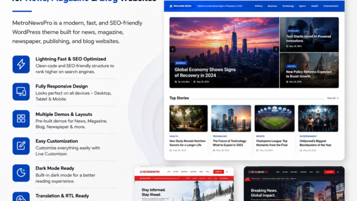 MetroNewsPro Theme