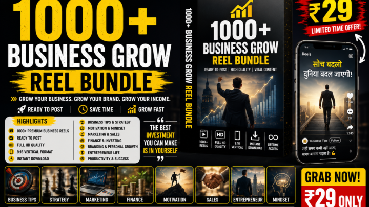 1000+ business grow reel bundle